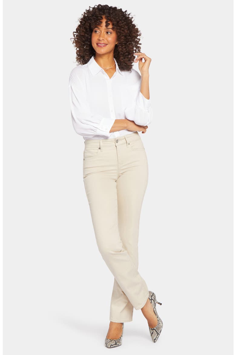 Marilyn Straight Leg Jeans, Alternate, color, FEATHER