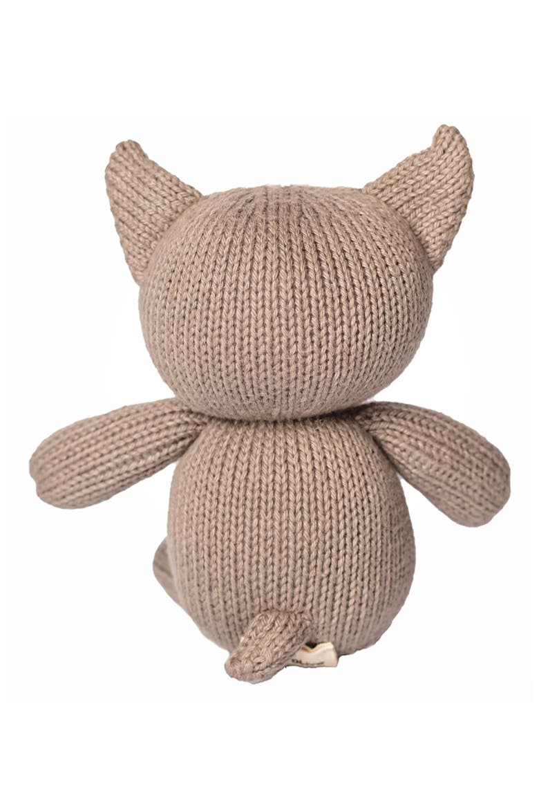 Baby Blue Frenchie Cotton Stuffed Animal, Alternate, color, GREY