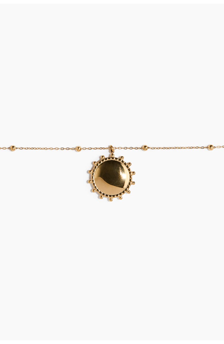 H&M Waterproof Pendant Necklace, Alternate, color, Gold-Coloured