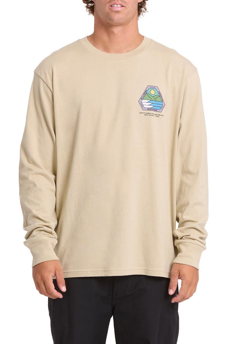 Rockies Premium Long Sleeve T-Shirt, Main, color, SAND KHAKI