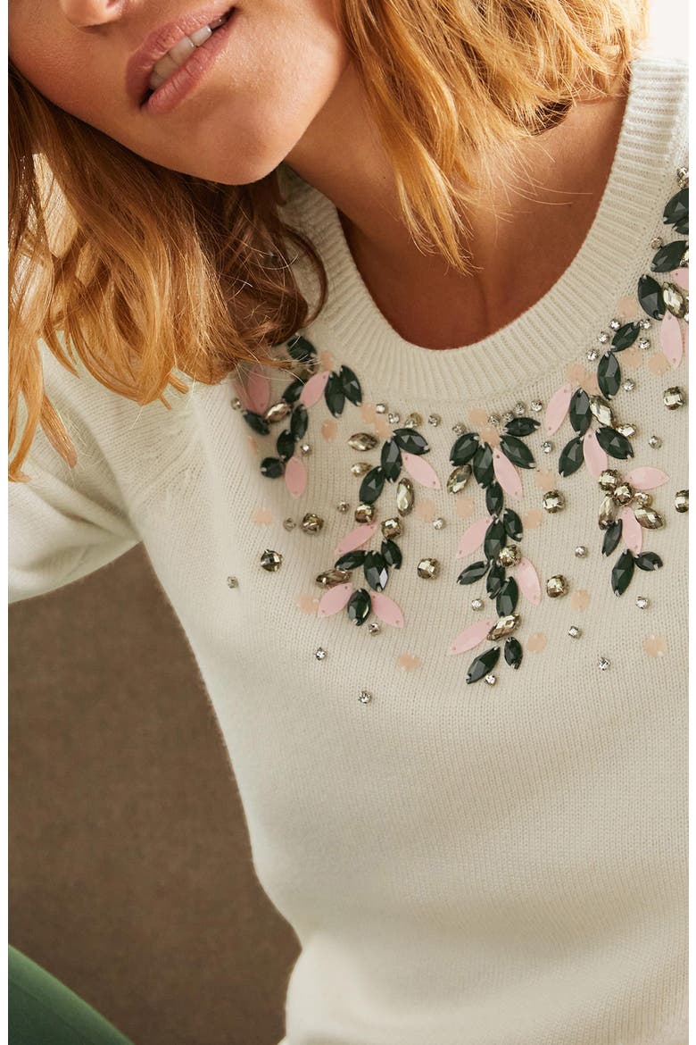 Montrose Embellished Sweater, Alternate, color, IVORY