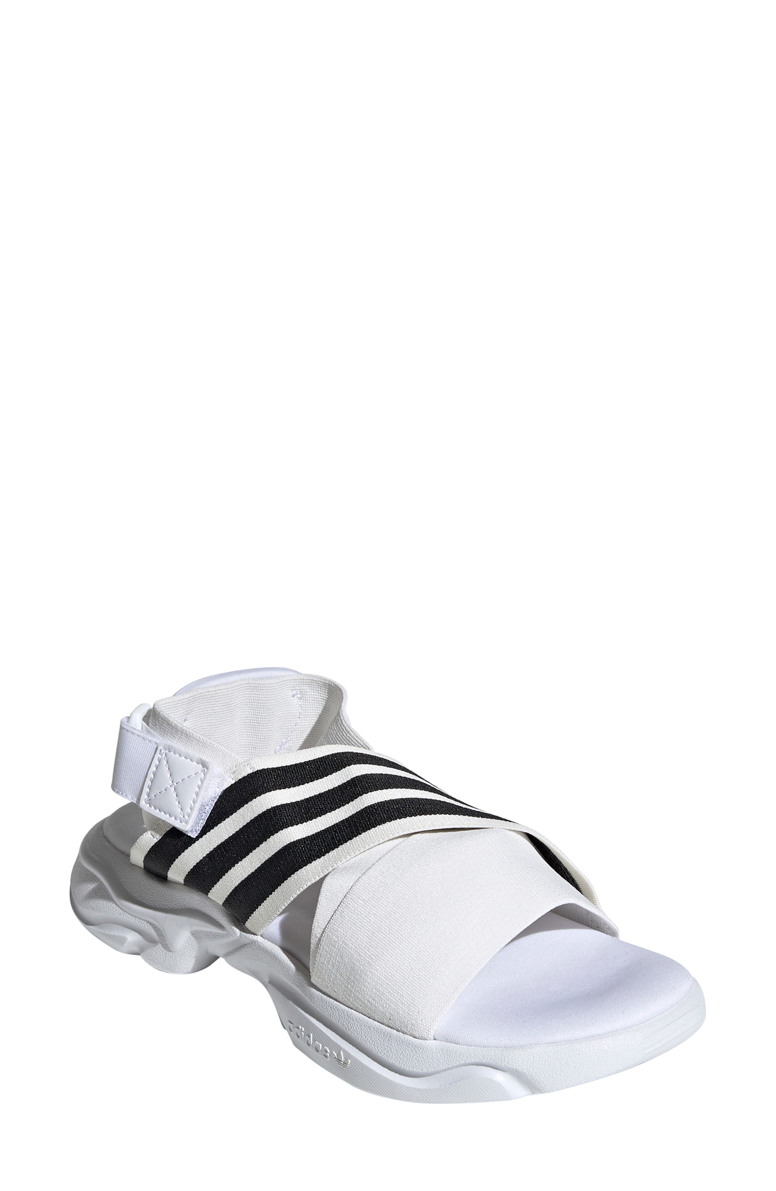 Magmur Sandal, Main, color, WHITE/ CORE BLACK