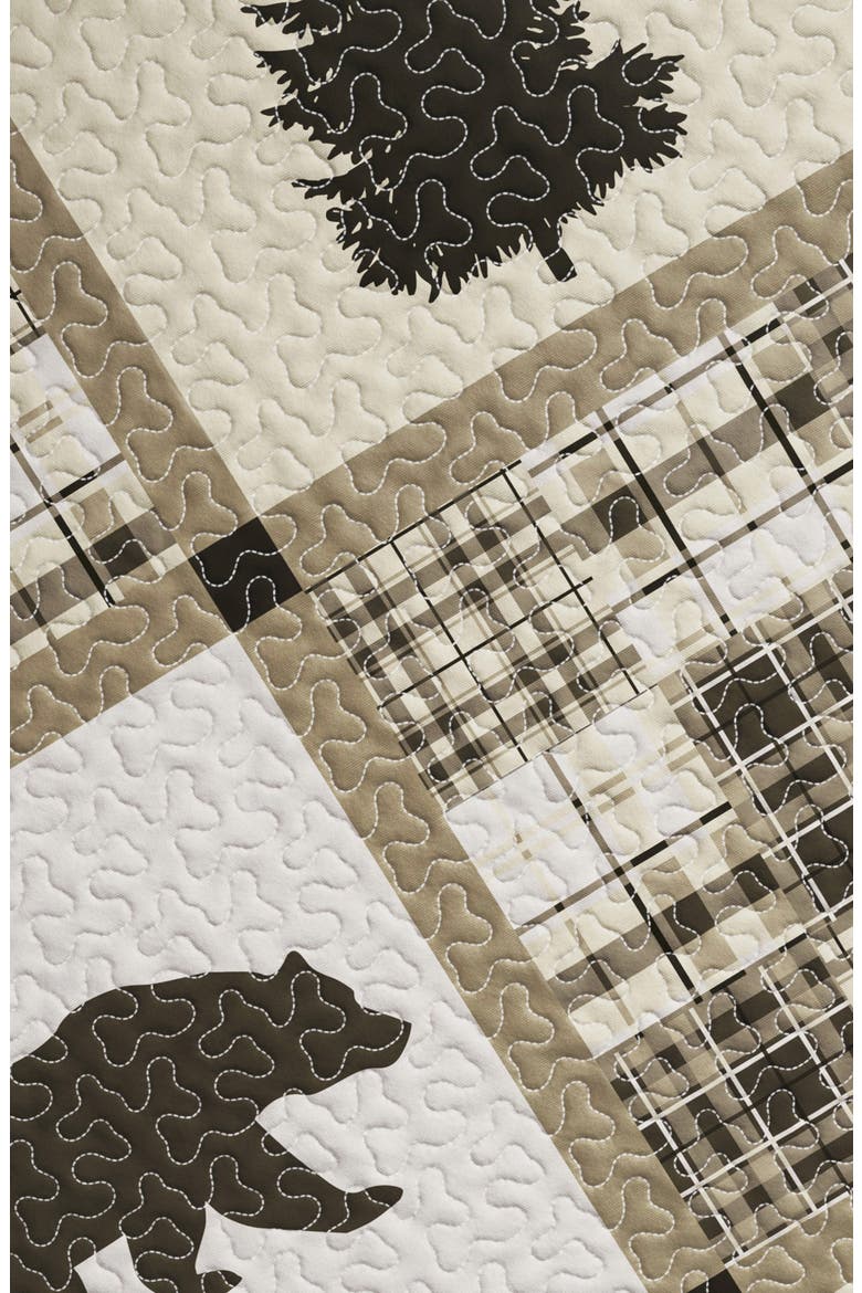 Lodge Patchwork Quilt Set, Alternate, color, STONEHURST