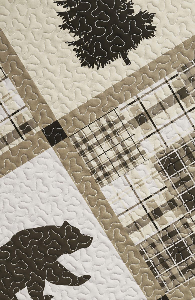 Woven & Weft Lodge Patchwork Quilt Set, Alternate, color, Stonehurst