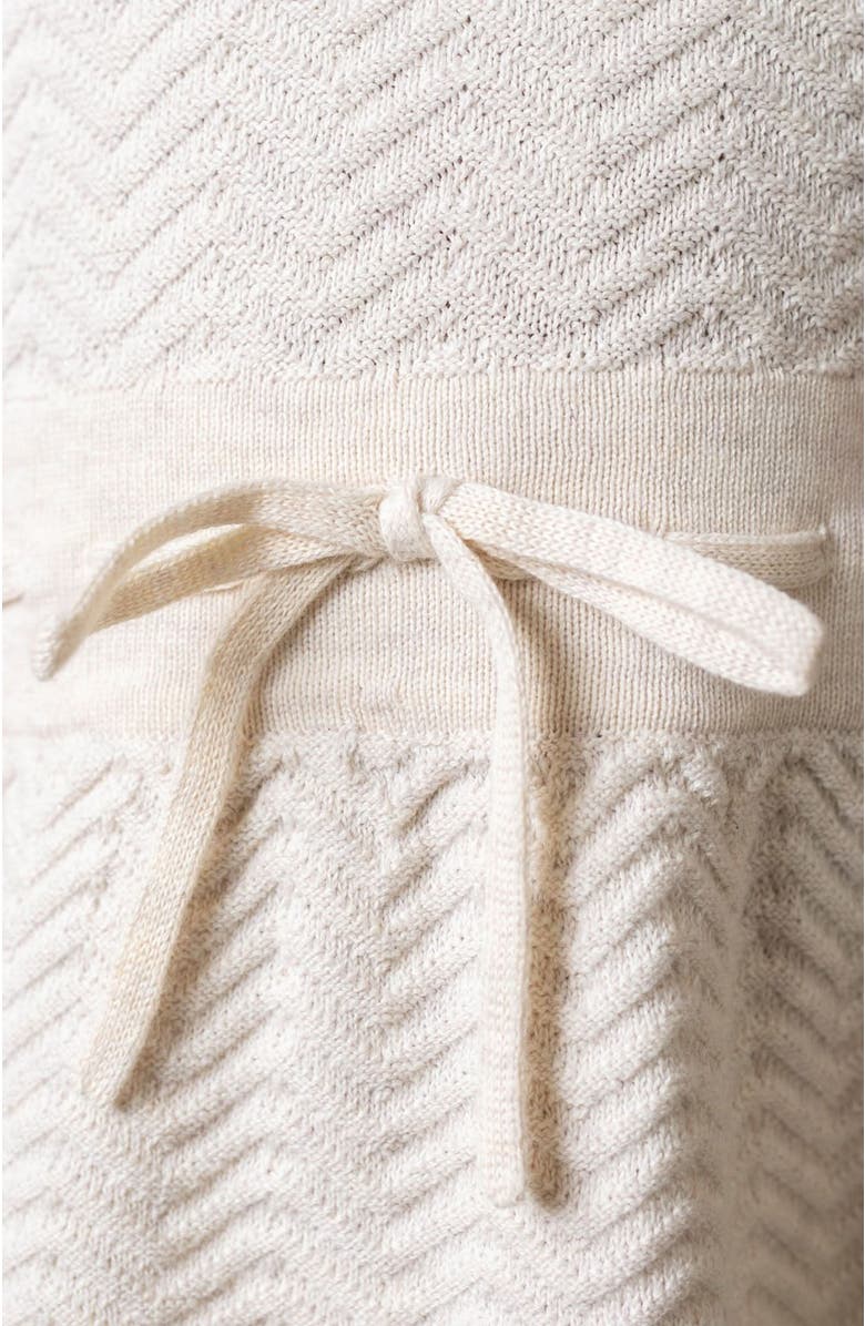 Hope & Henry Girls' Organic Balloon Sleeve Sweater Dress, Kids, Alternate, color,