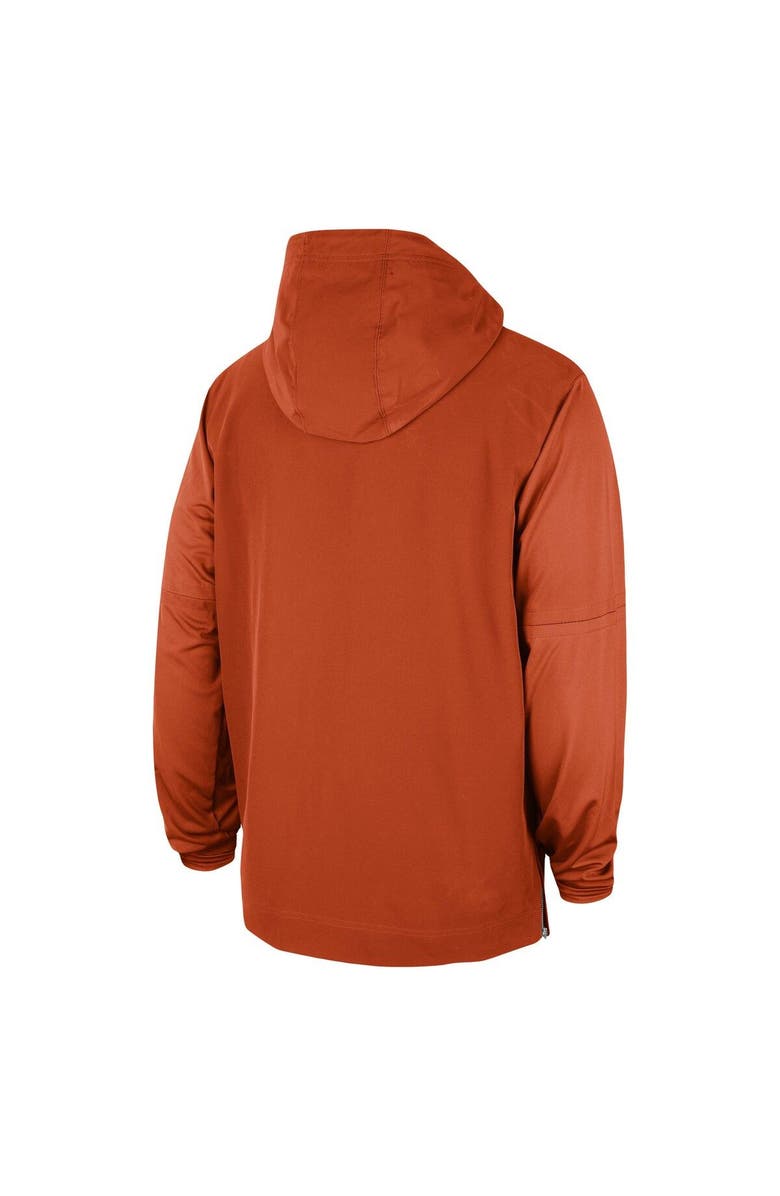 Nike Men's Nike Orange Clemson Tigers 2023 Sideline Player Quarter-Zip Hoodie Jacket, Alternate, color, Orange