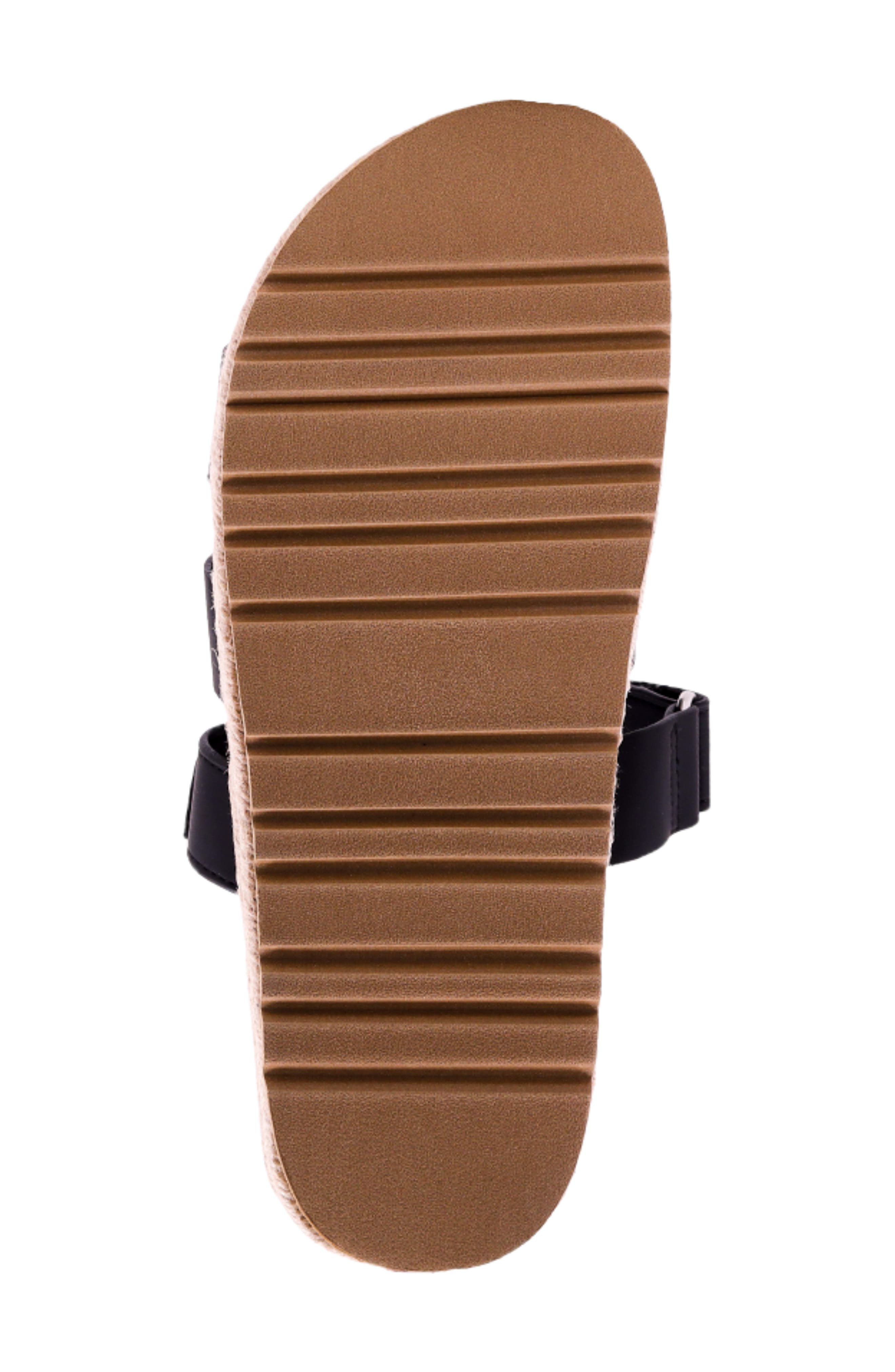 SHUSHOP Izzy Platform Sandal, Alternate, color, Black