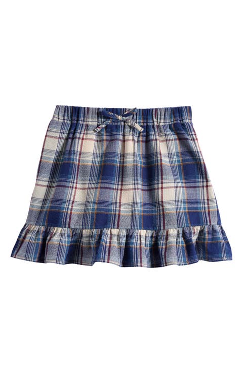 Kids Plaid Skirt