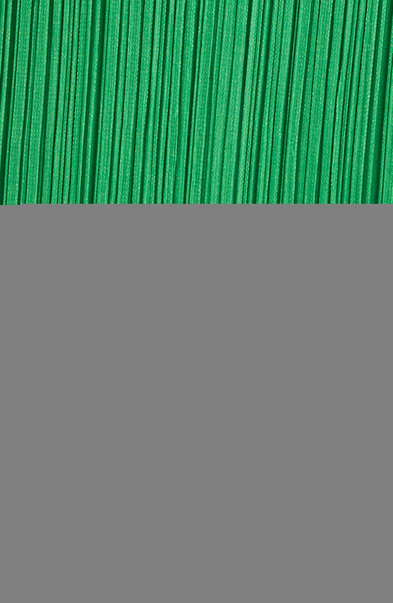 Pleats Please Issey Miyake Monthly Colors April Pleated Midi Dress, Alternate, color, Green