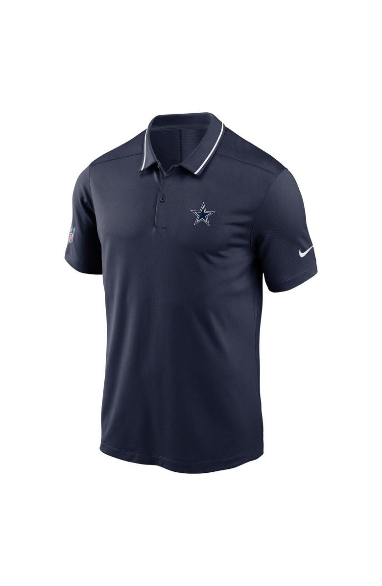 Nike Men's Nike Navy Dallas Cowboys Sideline Victory Performance Polo, Alternate, color,