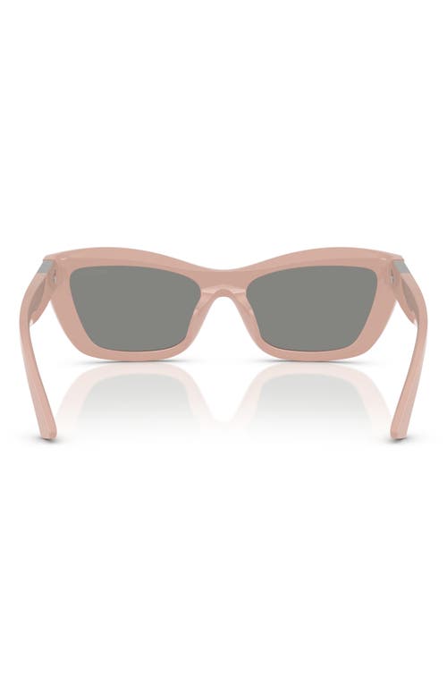 Jimmy Choo 54mm Cat Eye Sunglasses In Pink