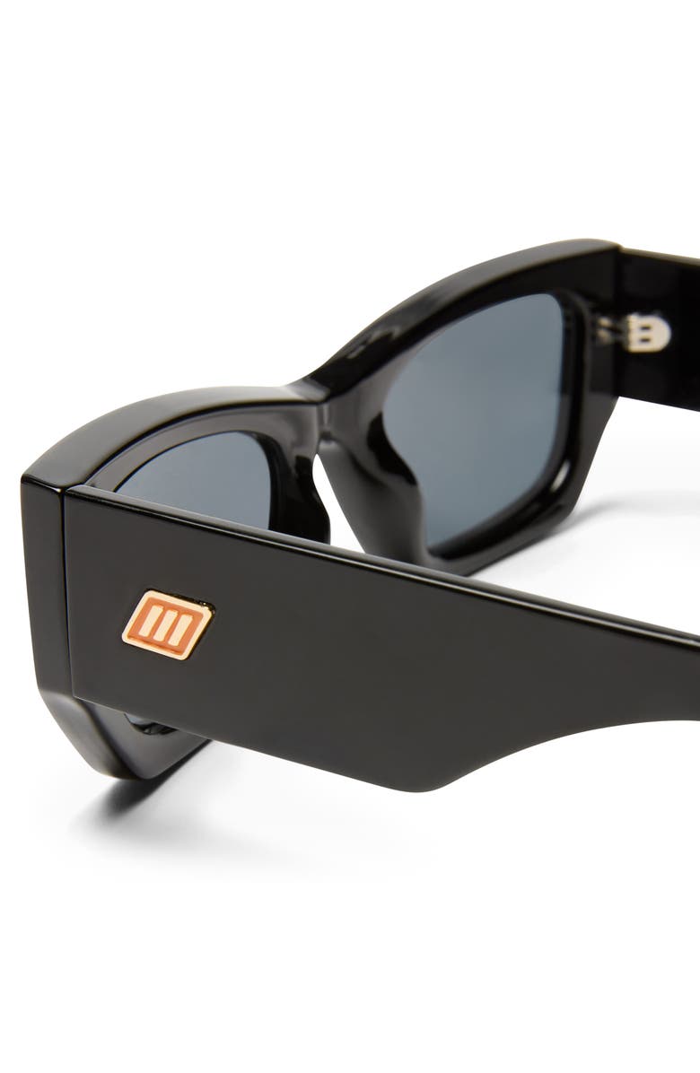 Le Specs Beachcomber 52mm D-Frame Sunglasses, Alternate, color, Black