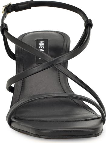 【大特価】Nine West Haya Strappy サンダル Nine West Haya Slingback Sandal (Women) | Nordstrom