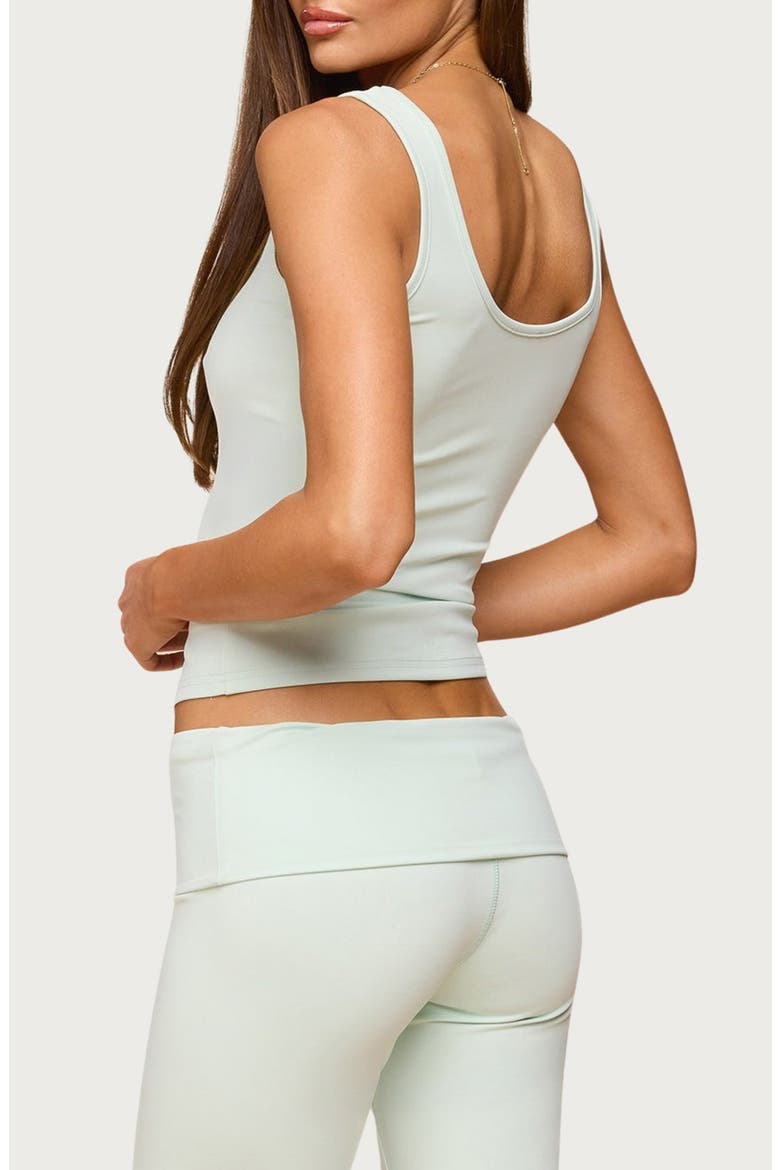 Kiarra Scoop Neck Tank, Alternate, color, MINT