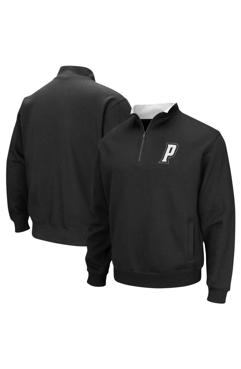 COLOSSEUM Men's Colosseum Black Providence Friars Tortugas Logo Quarter-Zip Jacket, Main, color, Black