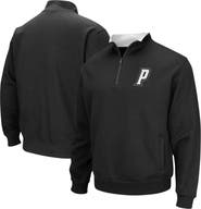 COLOSSEUM Men's Colosseum Black Providence Friars Tortugas Logo Quarter-Zip Jacket