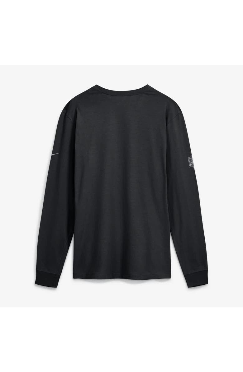 Nike Men's Nike Black Washington Commanders Sideline Bold Arch Star Dri-FIT Long Sleeve T-Shirt, Alternate, color, Black