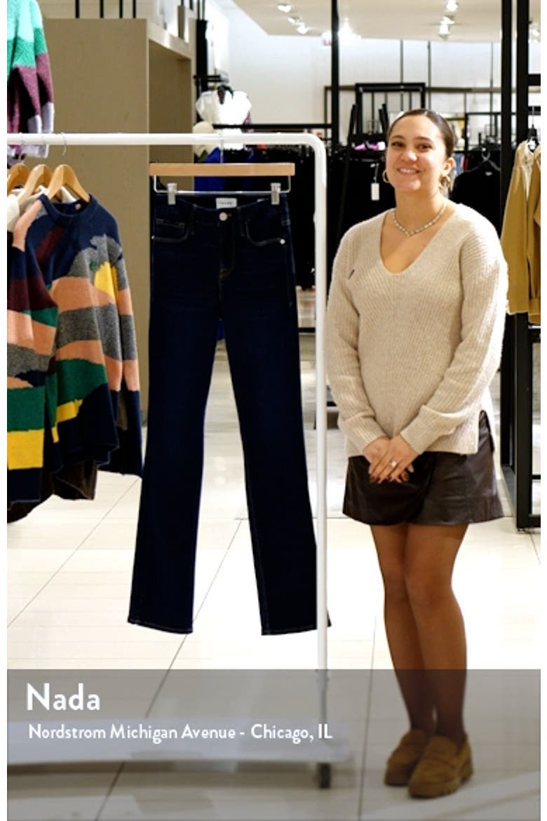 Le Mini Bootcut Jeans video