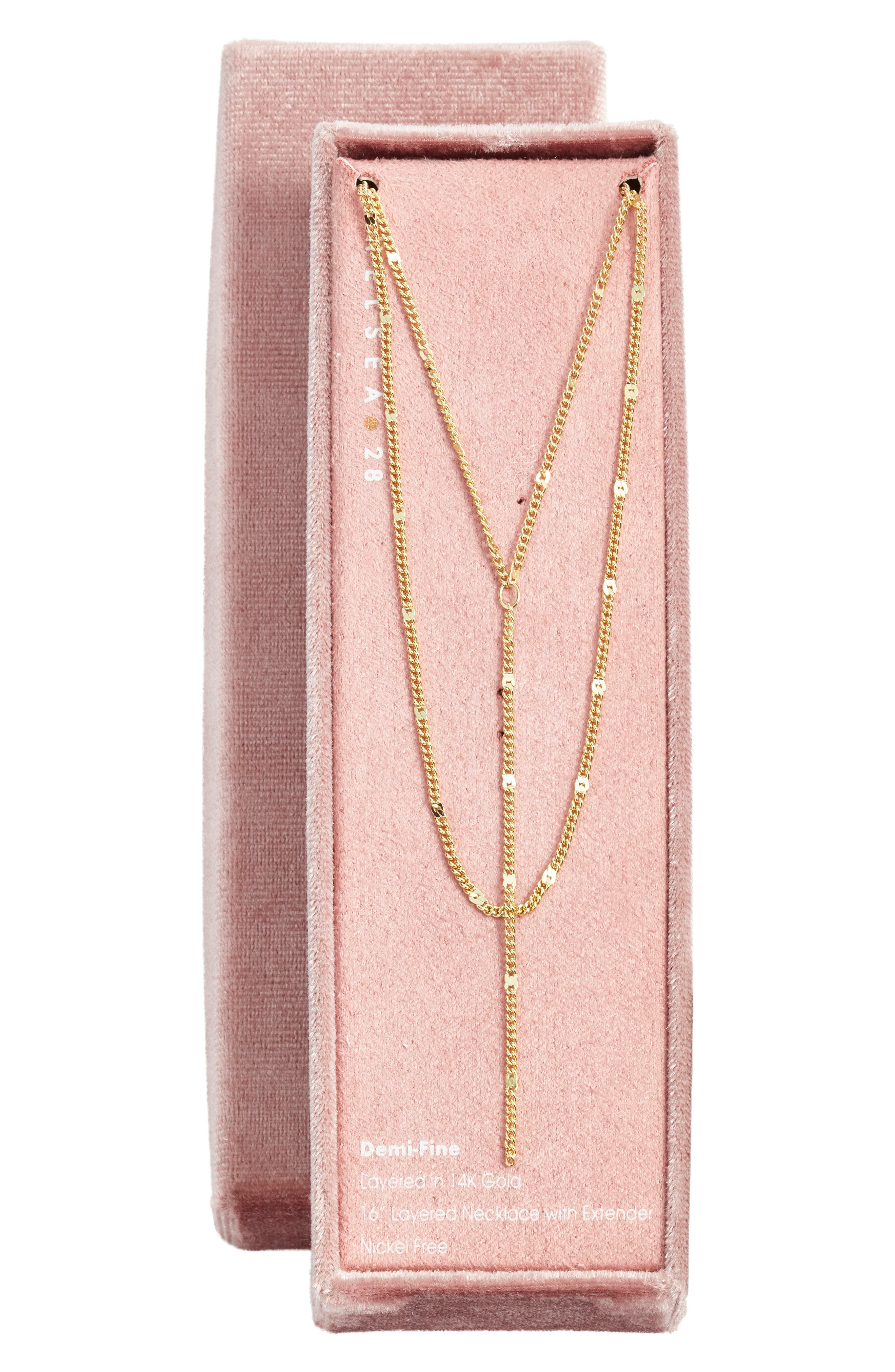 Chelsea28 Demi Fine Layered Y-Necklace