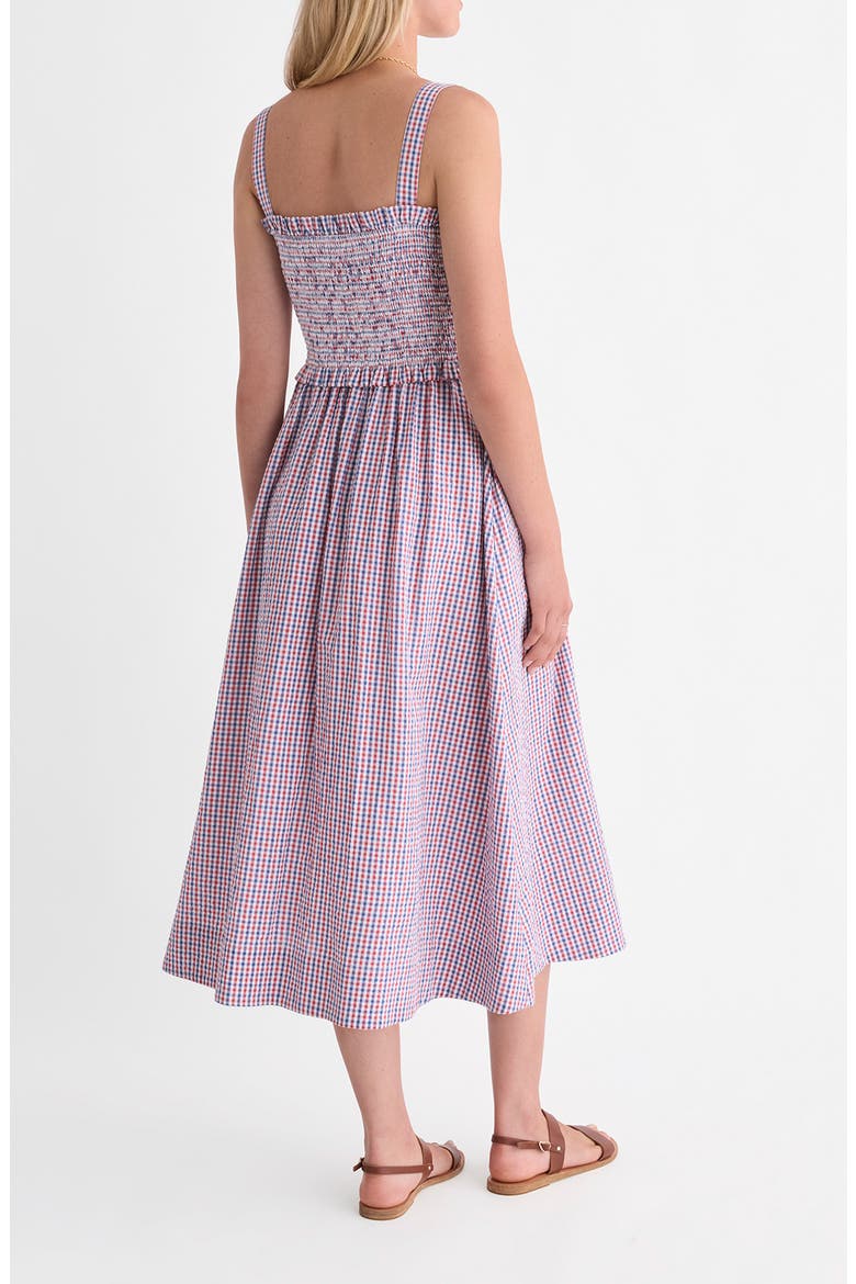 Ellen Midi Dress, Alternate, color, MARINER