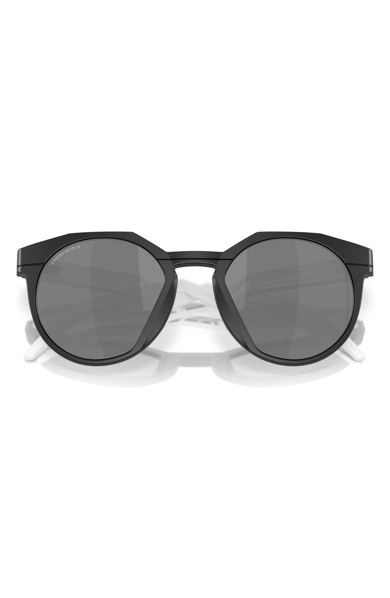 Oakley 52mm Prizm<sup>™</sup> Round Sunglasses, Alternate, color, Matte Black