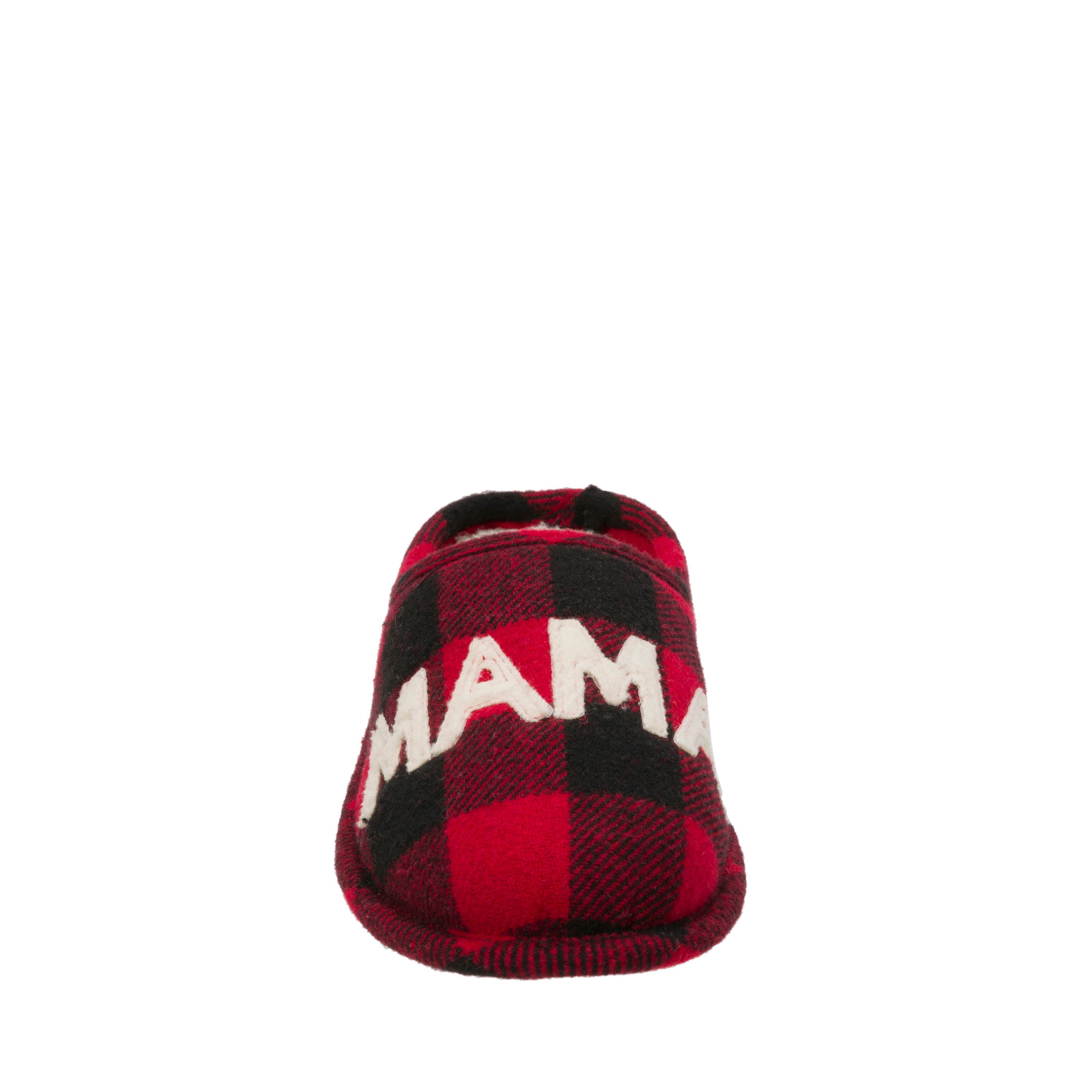 DEARFOAMS Buffalo Check Mama Bear Mom Clog Slipper, Alternate, color, 