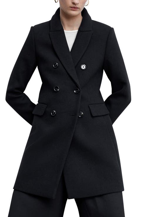 Double Breasted Coat (Regular & Plus Size)