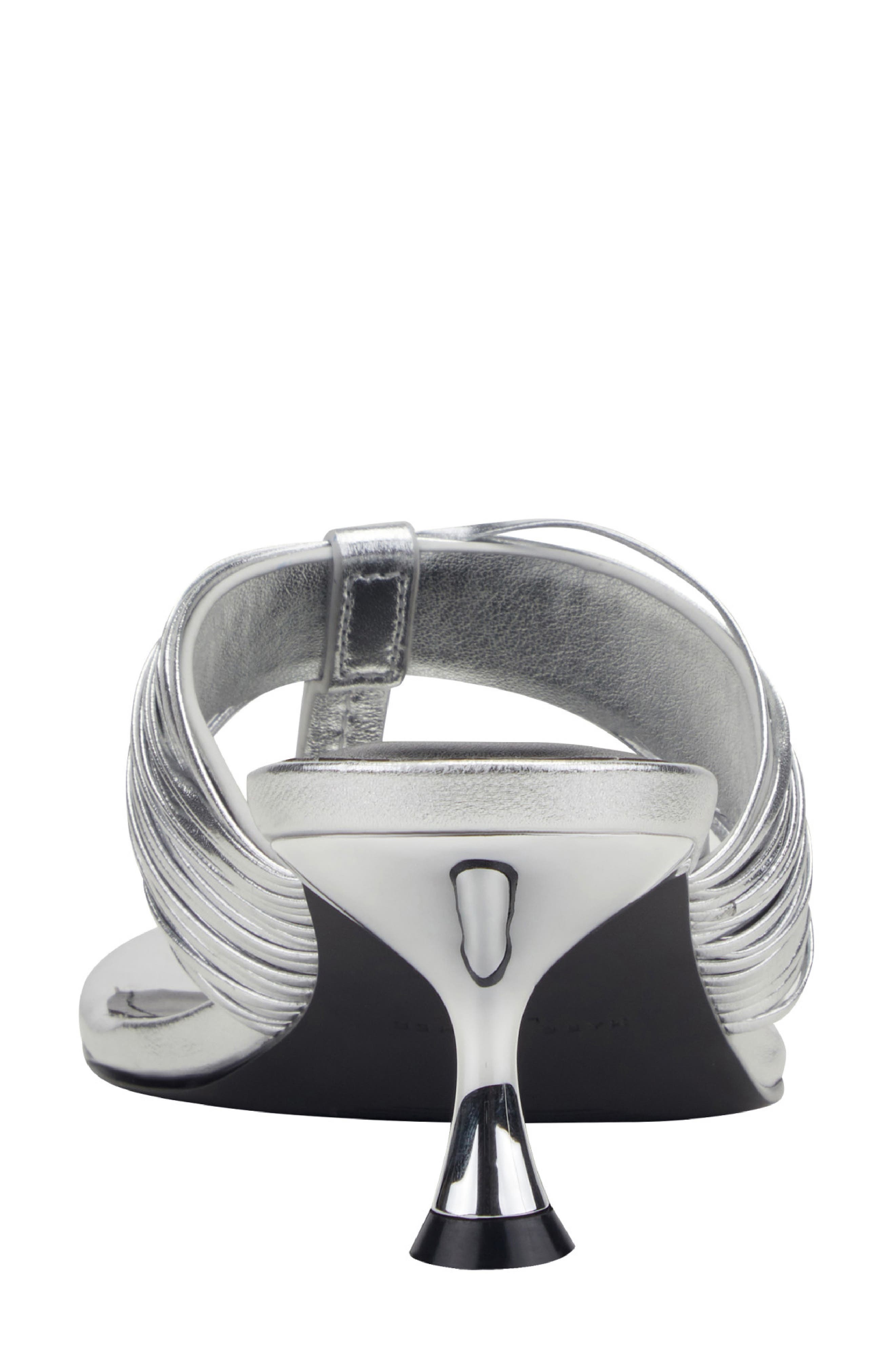 Marc Fisher LTD Pamilla Sandal, Alternate, color, Silver