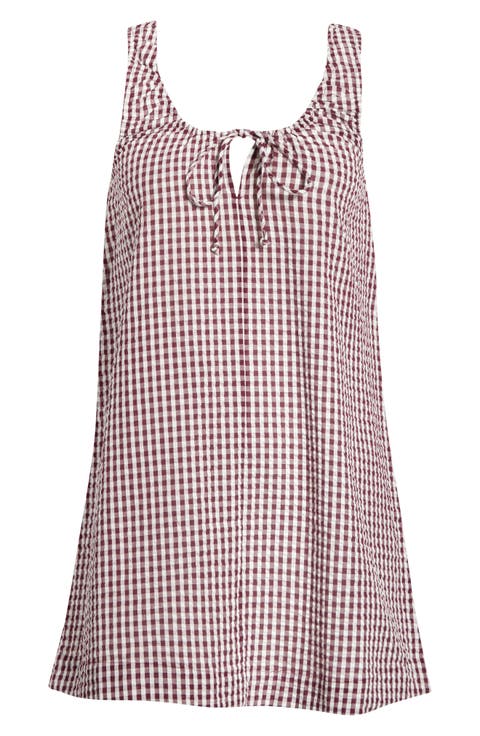 Sweet as Ever Gingham Shift Dress