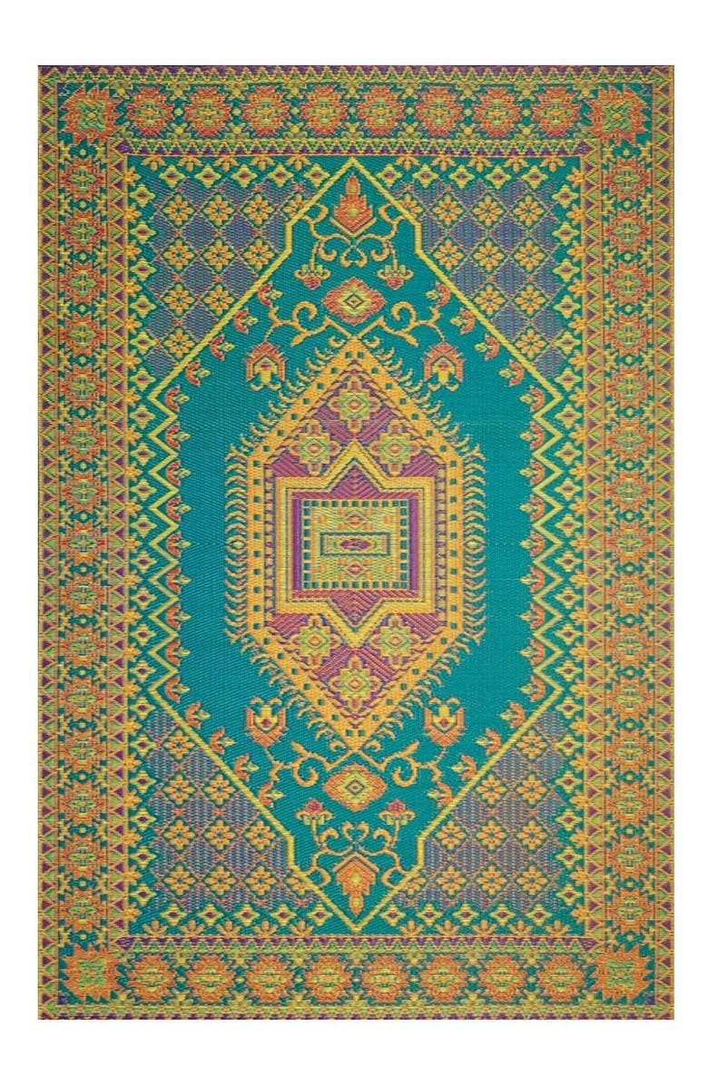 Mad Mats Turkish Aqua, Main, color, Aqua And Green