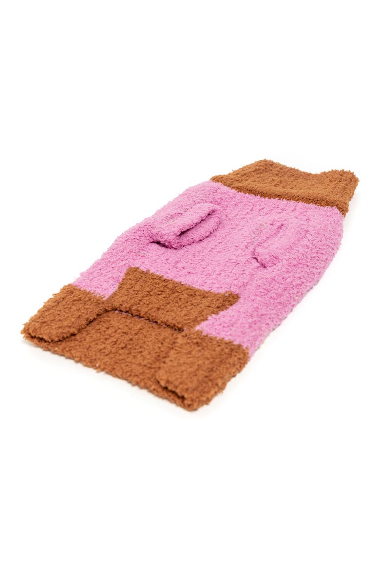 HEY! Turtleneck Pet Sweater, Alternate, color, PINK