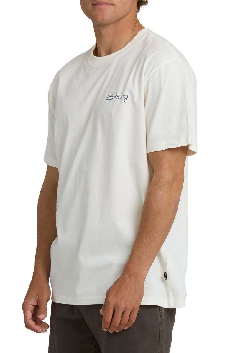 Billabong L.A.G.O. Premium Cotton Graphic T-Shirt, Alternate, color, Off White