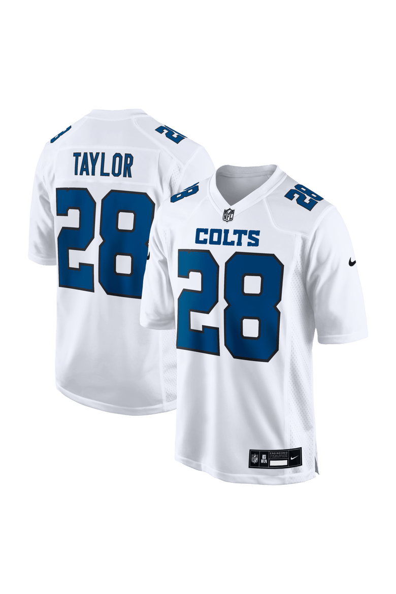 Men's Nike Jonathan Taylor Tundra White Indianapolis Colts Fashion Game Jersey, Main, color, White