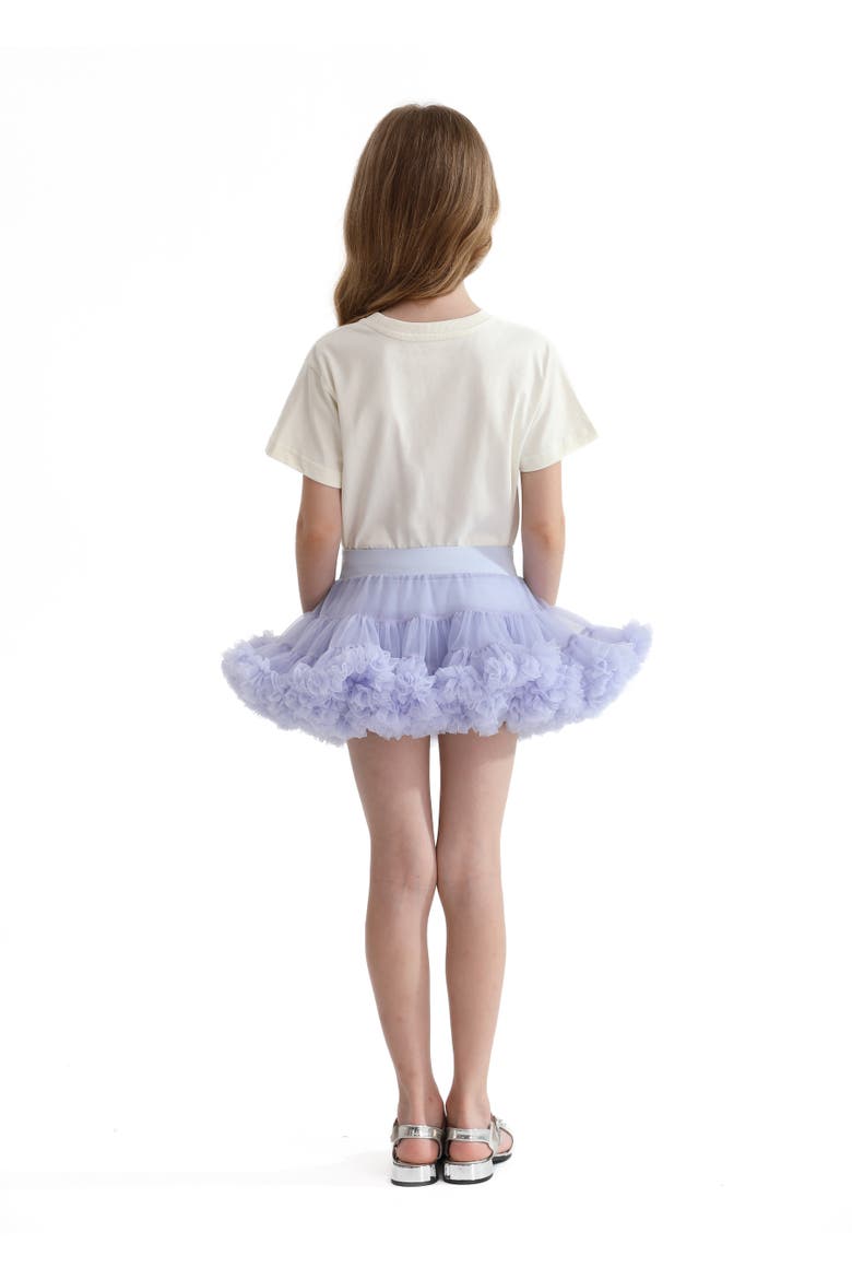 Rainbow Heart Applique T-Shirt, Alternate, color, Cream
