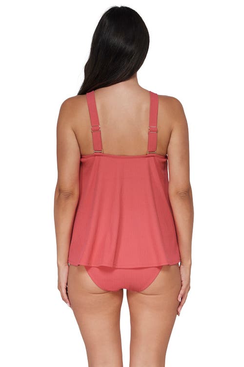Pacifica By Sunsets Sadie Tankini In Hibiscus Tea