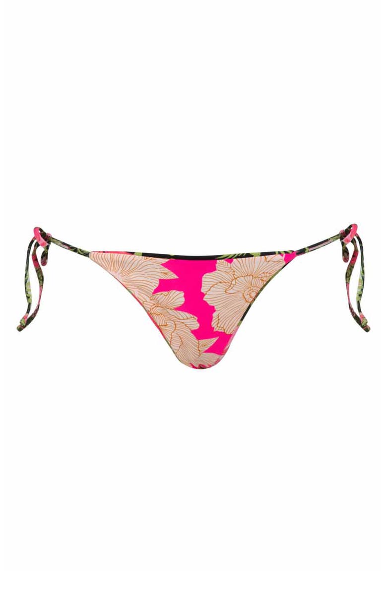 Maaji Neo Sunning Reversible Side Tie Bikini Bottoms, Alternate, color, 