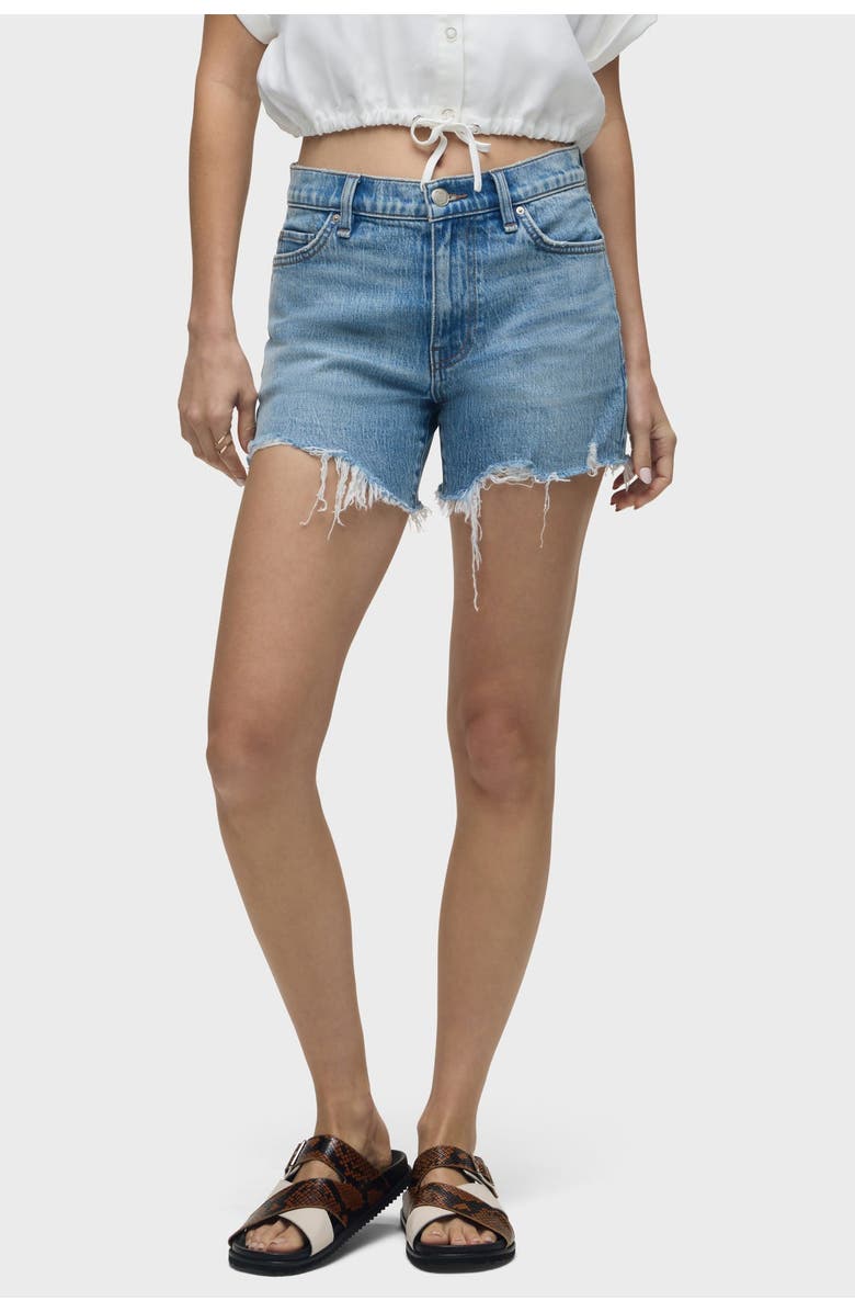 Hudson Jeans Devon Hi Rise Boyfriend Short, Alternate, color, Anthem