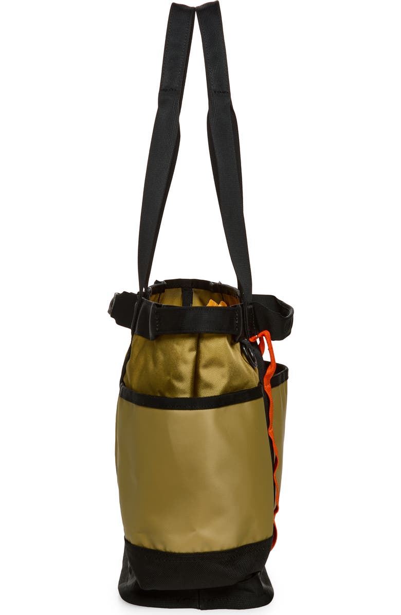 The North Face Base Camp Utility Tote, Alternate, color, Cedar/ Tnf Black/ Lava Red