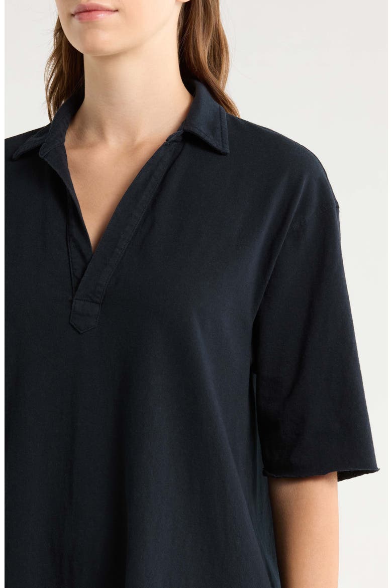 Emma Popover Henley Dress, Alternate, color, BRITISH ROYAL NAVY