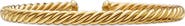 David Yurman Modern Oval Cablespira® Bracelet in 18K Yellow Gold, 4.5mm
