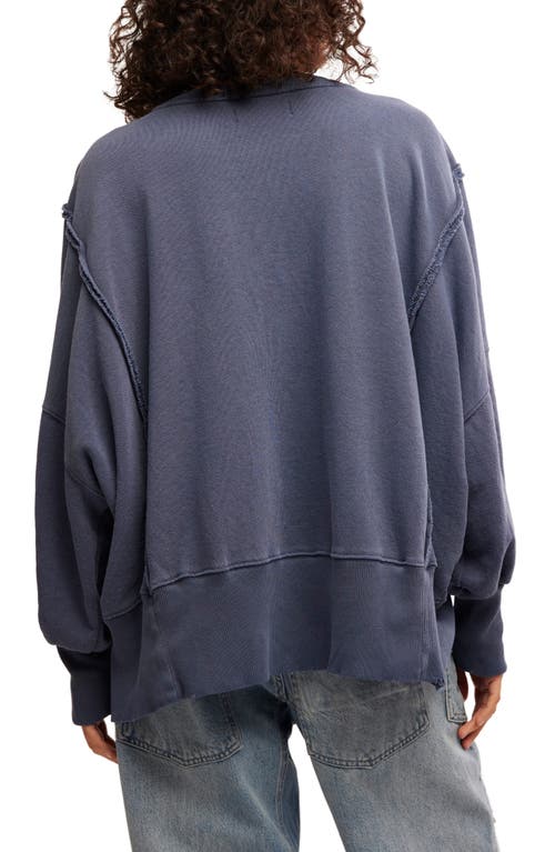 FREE PEOPLE FREE PEOPLE CAMDEN OVERSIZE GRAPHIC SWEATSHIRT 