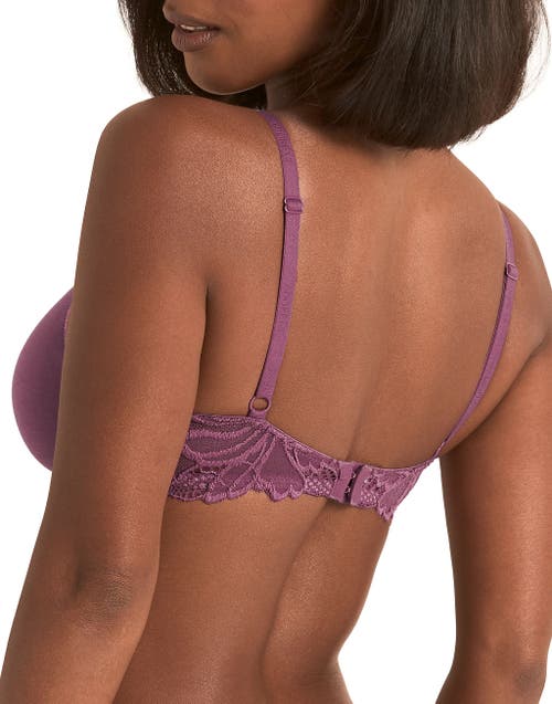 Adore Me Teagan Contour Full Coverage Bra In Purple