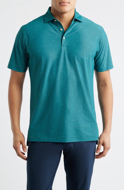 Island Rays Performance Mesh Polo