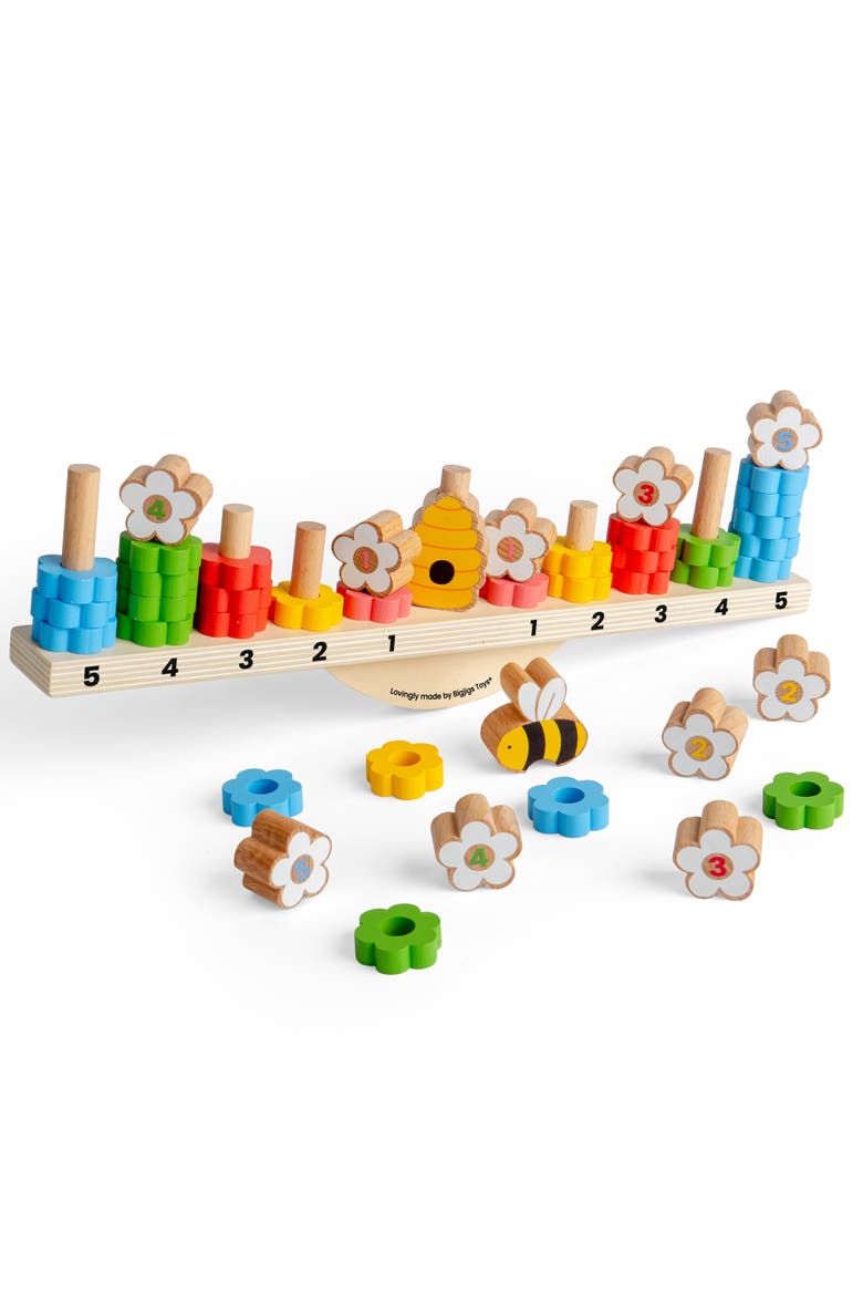 Bee Balanced Game, Alternate, color, Multicoloured