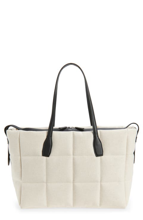 Large Tela Quilted Tote