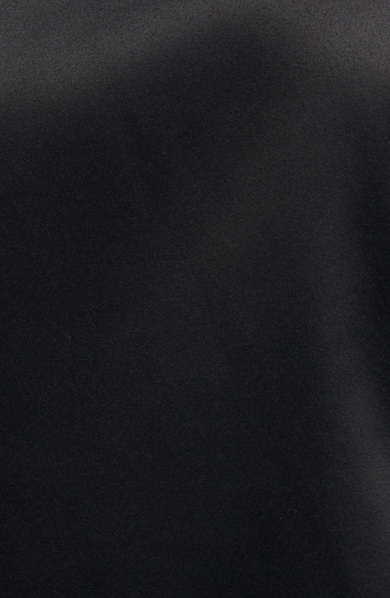 Fear of God Essentials Bonded Satin Bomber Jacket, Alternate, color,