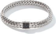 John Hardy ICON BRACELET STERLING SILVER PAVÉ 7.5MM