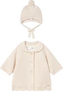 Mayoral Knit Jacket with Hat