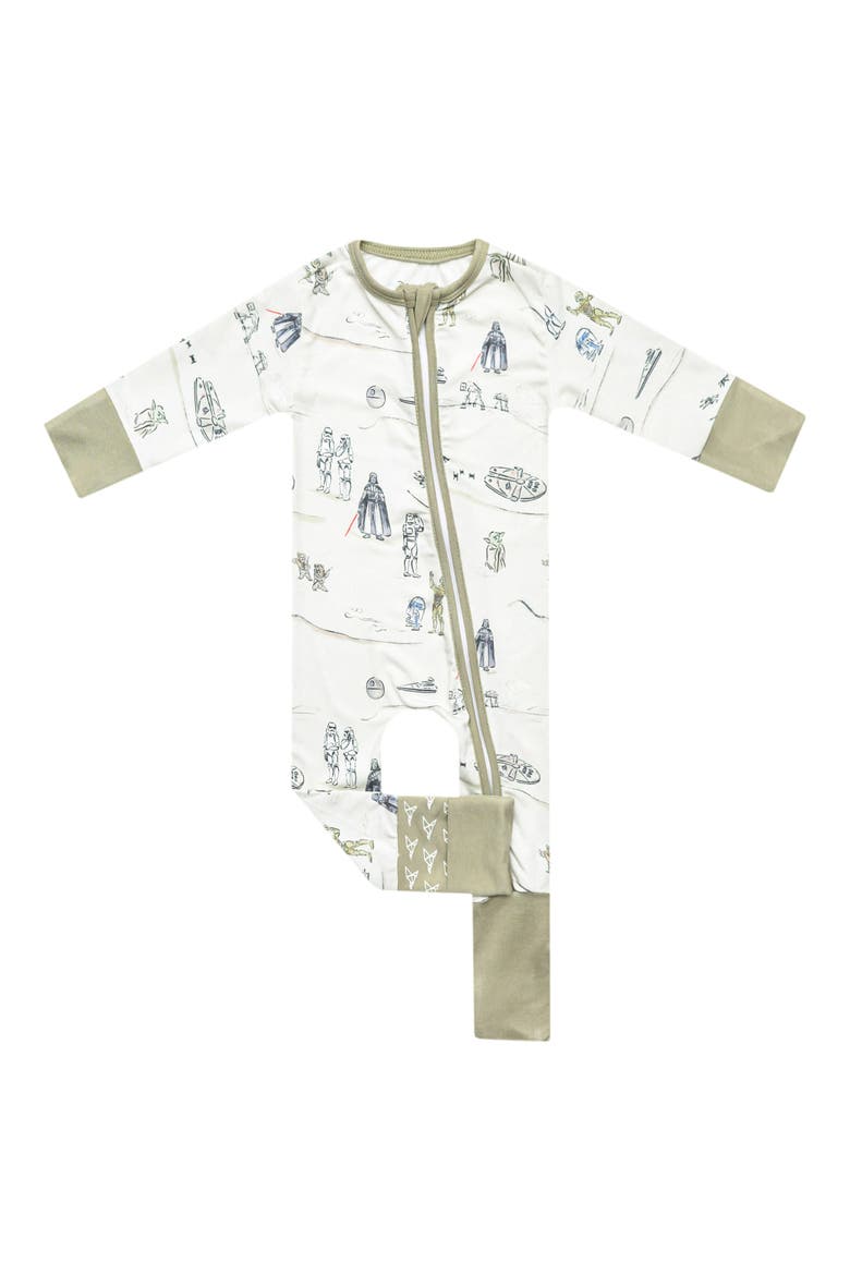 Tatooine Convertible Zip-Up Footie, Main, color, TATOOINE
