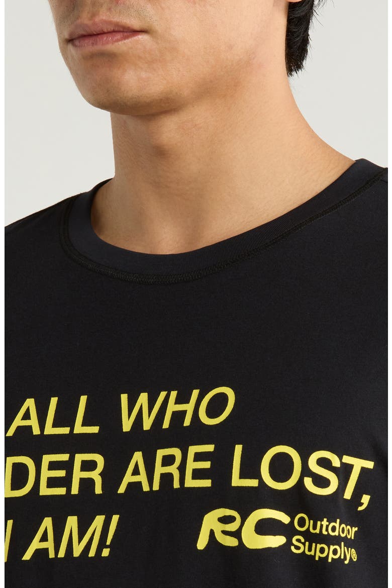 Lost Graphic T-Shirt, Alternate, color, BLACK